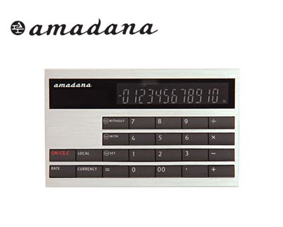 amadana（アマダナ） カード型電卓