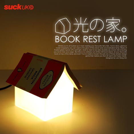 suckUK（サックユーケー）「BOOK REST LAMP（ブックレストランプ）」