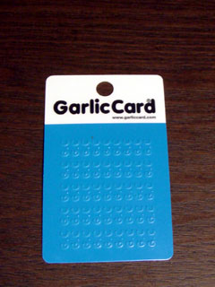 Garlic Card