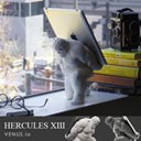 ヘラクレスがタブレットを背負う 芸術的なタブレットスタンド HERCULES XIII