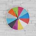 karlsson（カールソン）Ultra Flat Wall Clock Multi Color（ウルトラフラット ウォールクロック マルチカラー）