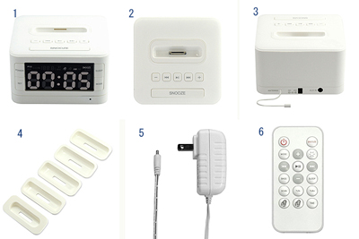 Kootec Alarm Clock for iPod（クーテック　アラームクロックラジオ　PT231）