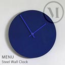 menu（メニュー）Steel Wall Clock（スチールウォールクロック）