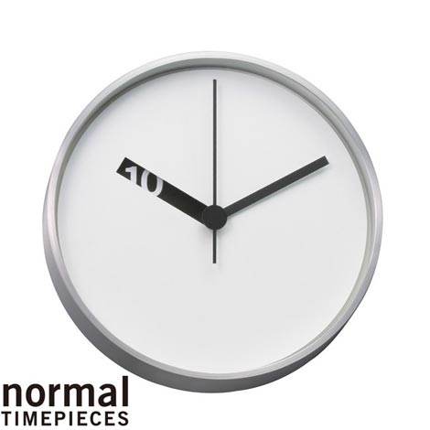 normal TIMEPIECES（ノーマルタイムピーシズ）EXTRA NORMAL WALL CLOCK