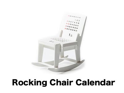 Rocking Chair Calendar 2009 ロッキングチェアー カレンダー