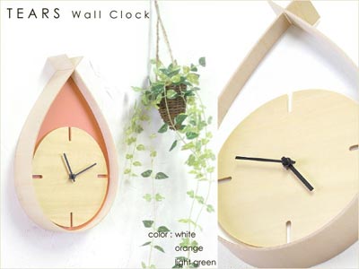 ヤマト工芸　Tears Wall Clock（ティアーズ ウォールクロック）