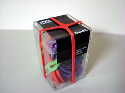 MoMA RUBBER X-BANDS（Ｘラバーバンド）