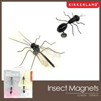 リアルすぎる昆虫のマグネット KIKKERLAND INSECT MAGNETS