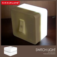 スイッチオンでスイッチが光る kikkerland Switch Light